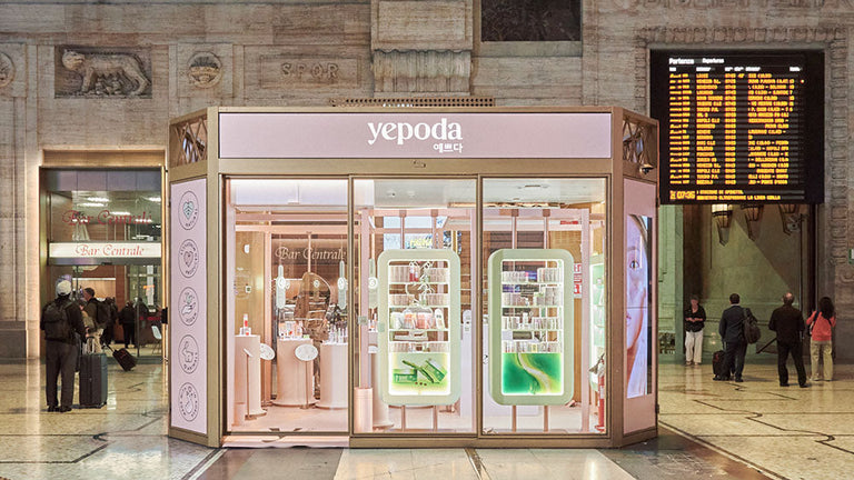 Yepoda opens pop-up store at Milano Centrale