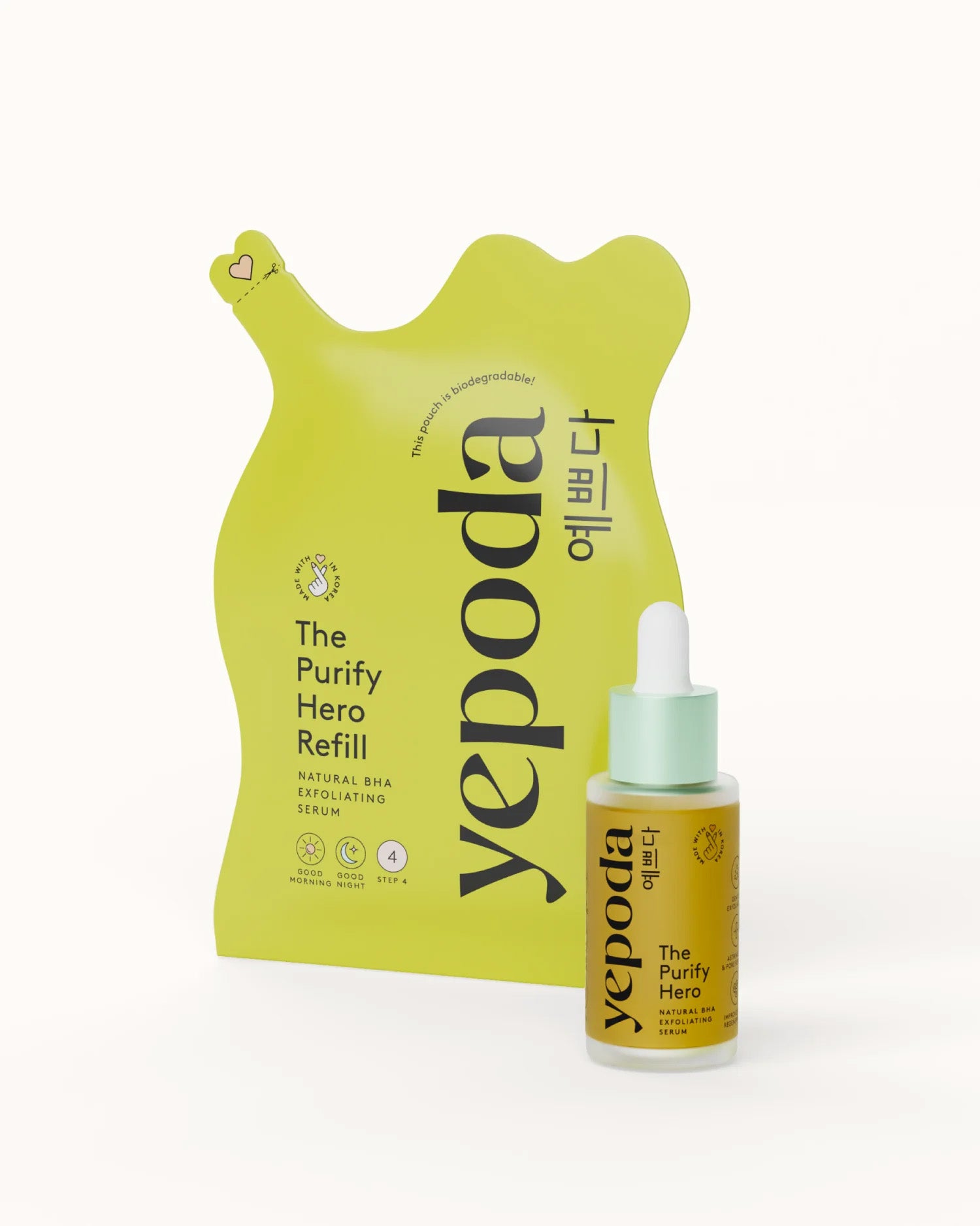 The Purify Hero - Exfoliating Serum - Yepoda